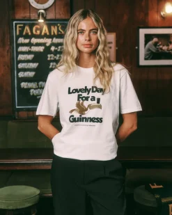 Guinness x UN:IK 'Lovely Day' Tee - White
