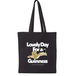 Guinness x UN:IK 'Lovely Day' Tote Bag - Black