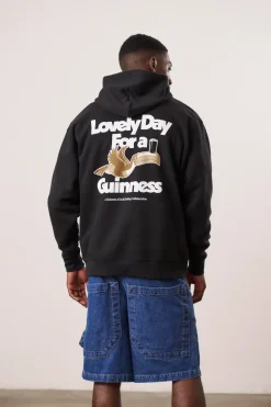 Guinness x UN:IK 'Lovely Day' Hoodie - Black