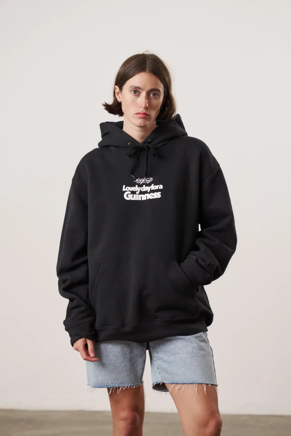 Guinness x UN:IK 'Lovely Day' Hoodie - Black