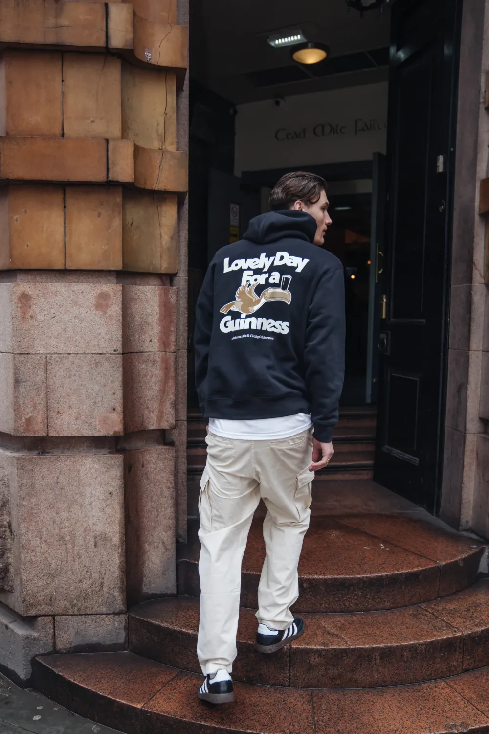 Guinness x UN:IK 'Lovely Day' Hoodie - Black