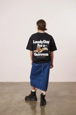 Guinness x UN:IK 'Lovely Day' Tee - Black