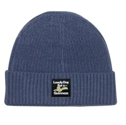 Guinness x UN:IK Ribbed Beanie - Indigo Blue