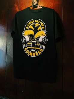 Guinness x UN:IK 'Tropical' Tee - Black