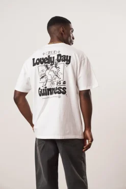 Guinness x UN:IK 'Worldwide' Tee & Print Bundle - White