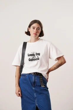 Guinness x UN:IK 'Worldwide' Tee & Print Bundle - White