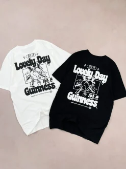 Guinness x UN:IK 'Worldwide' Tee - White