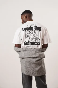 Guinness x UN:IK 'Worldwide' Tee - White