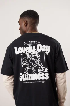 Guinness x UN:IK 'Worldwide' Tee - Black