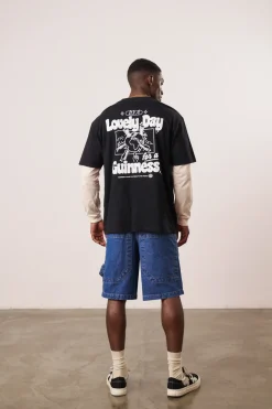 Guinness x UN:IK 'Worldwide' Tee - Black