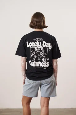 Guinness x UN:IK 'Worldwide' Tee - Black
