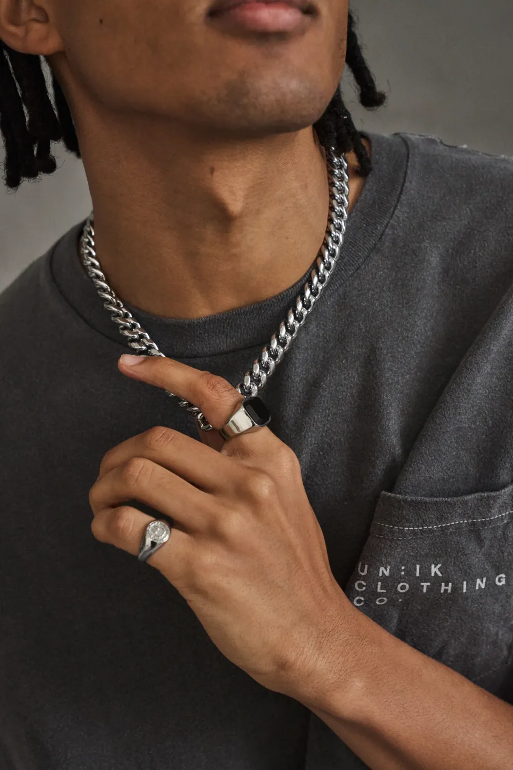 UN:IK Essentials Heavy Cuban Chain 12mm - Silver