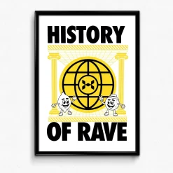 History Of Rave 'Colosseum' Art Print