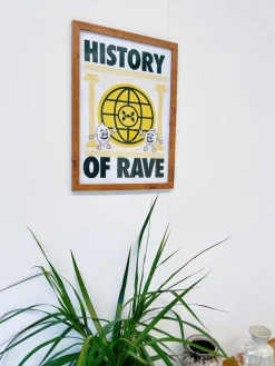 History Of Rave 'Colosseum' Art Print