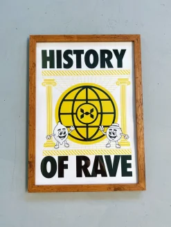 History Of Rave 'Colosseum' Art Print