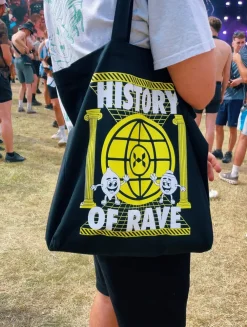 Women History Of Rave 'Colosseum' Shopper Tote Bag