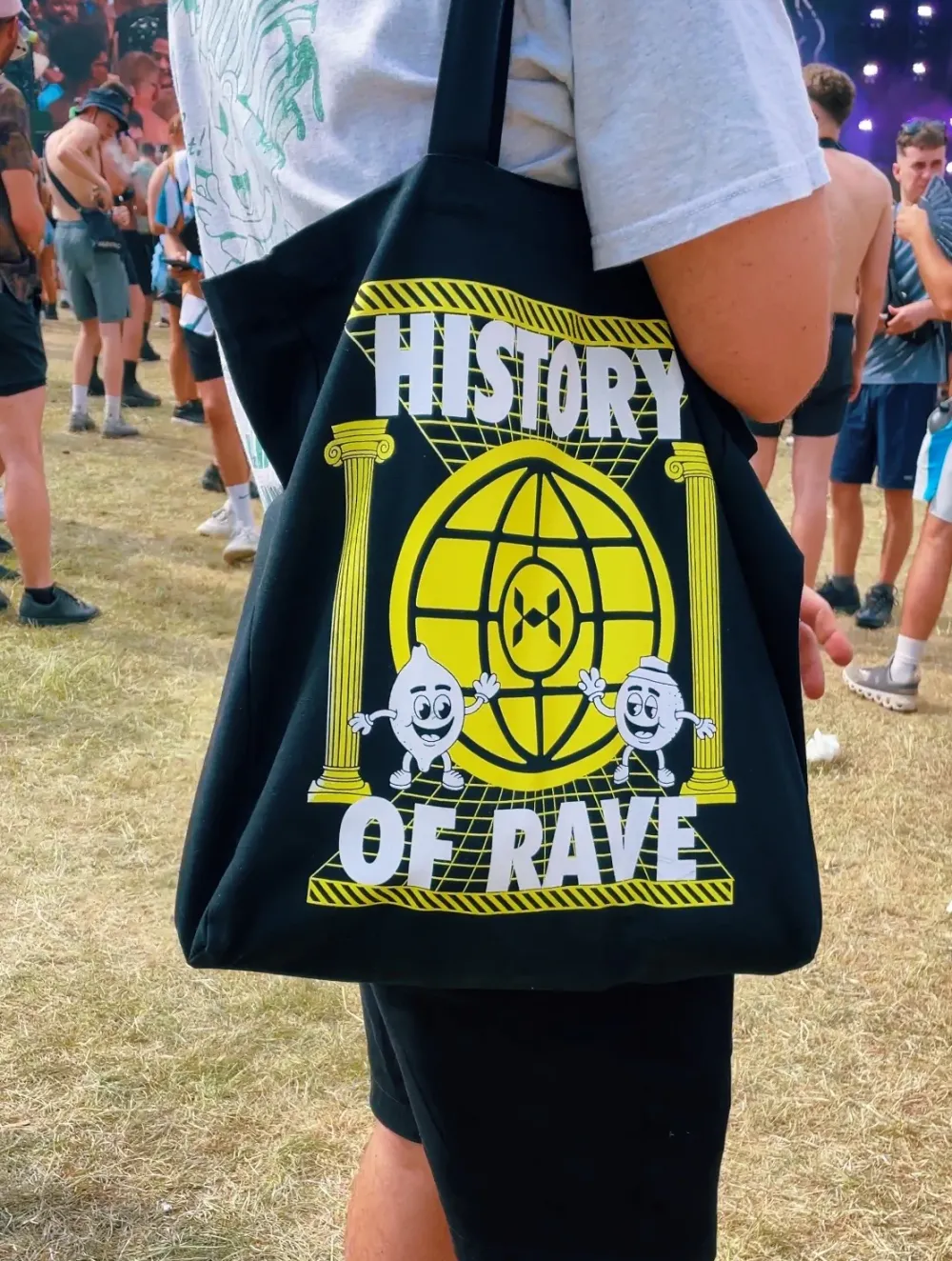 Women History Of Rave 'Colosseum' Shopper Tote Bag