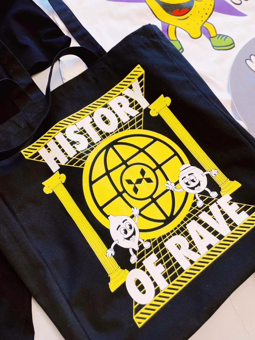 Women History Of Rave 'Colosseum' Shopper Tote Bag