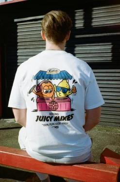 History Of Rave 'Juicy Mixes' Tee - White