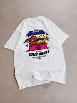 History Of Rave 'Juicy Mixes' Tee - White