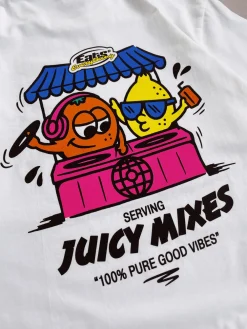 History Of Rave 'Juicy Mixes' Tee - White