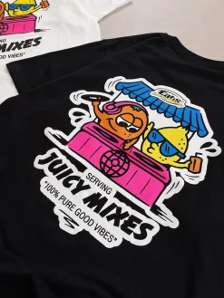 History Of Rave 'Juicy Mixes' Tee - Black