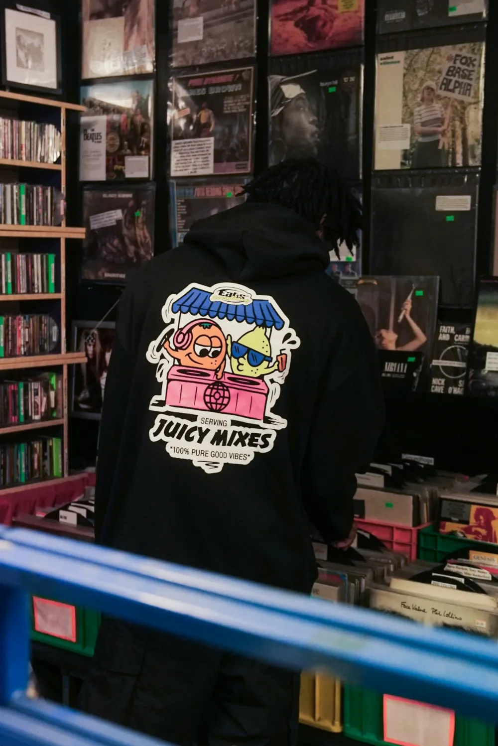 History Of Rave 'Juicy Mixes' Hoodie - Black