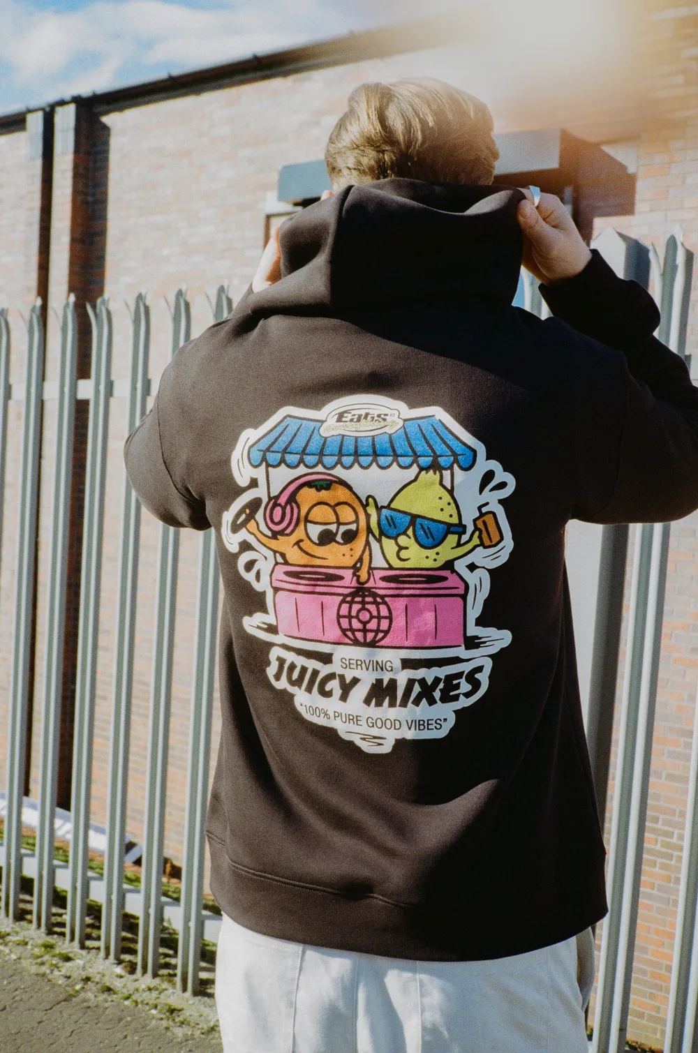 History Of Rave 'Juicy Mixes' Hoodie - Black