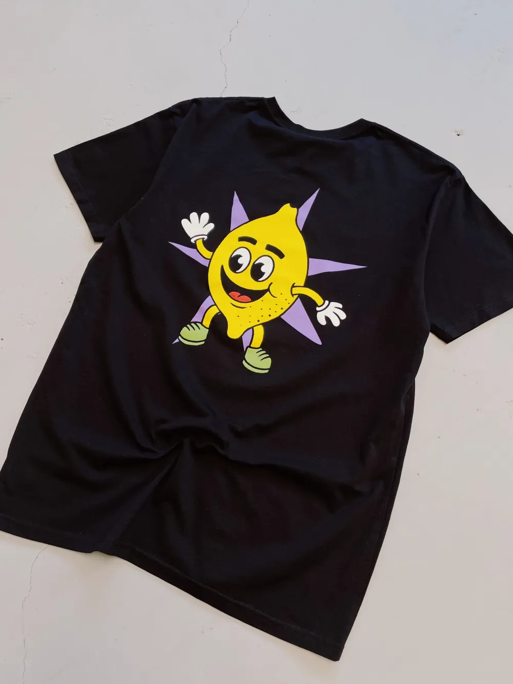 History Of Rave 'Lemon' Tee - Black