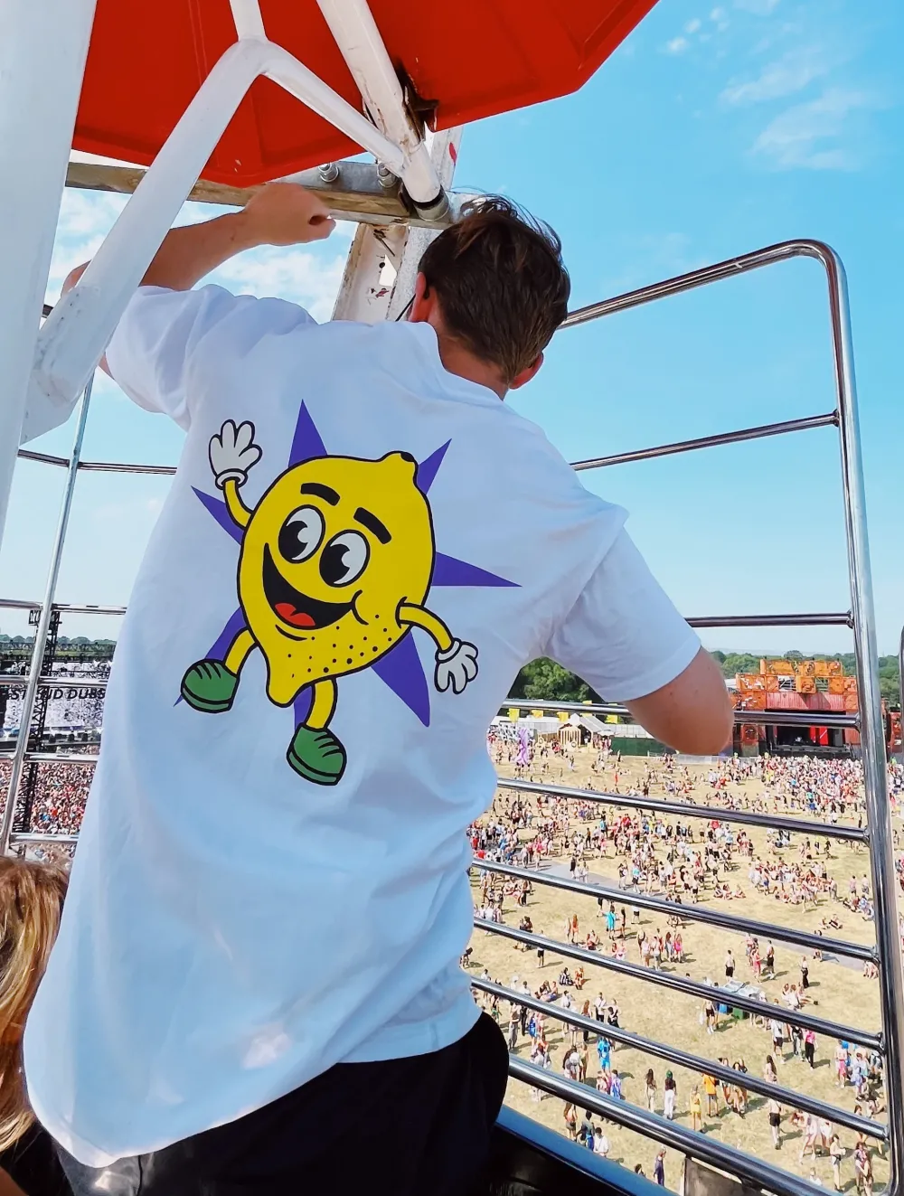 History Of Rave 'Lemon' Tee - White