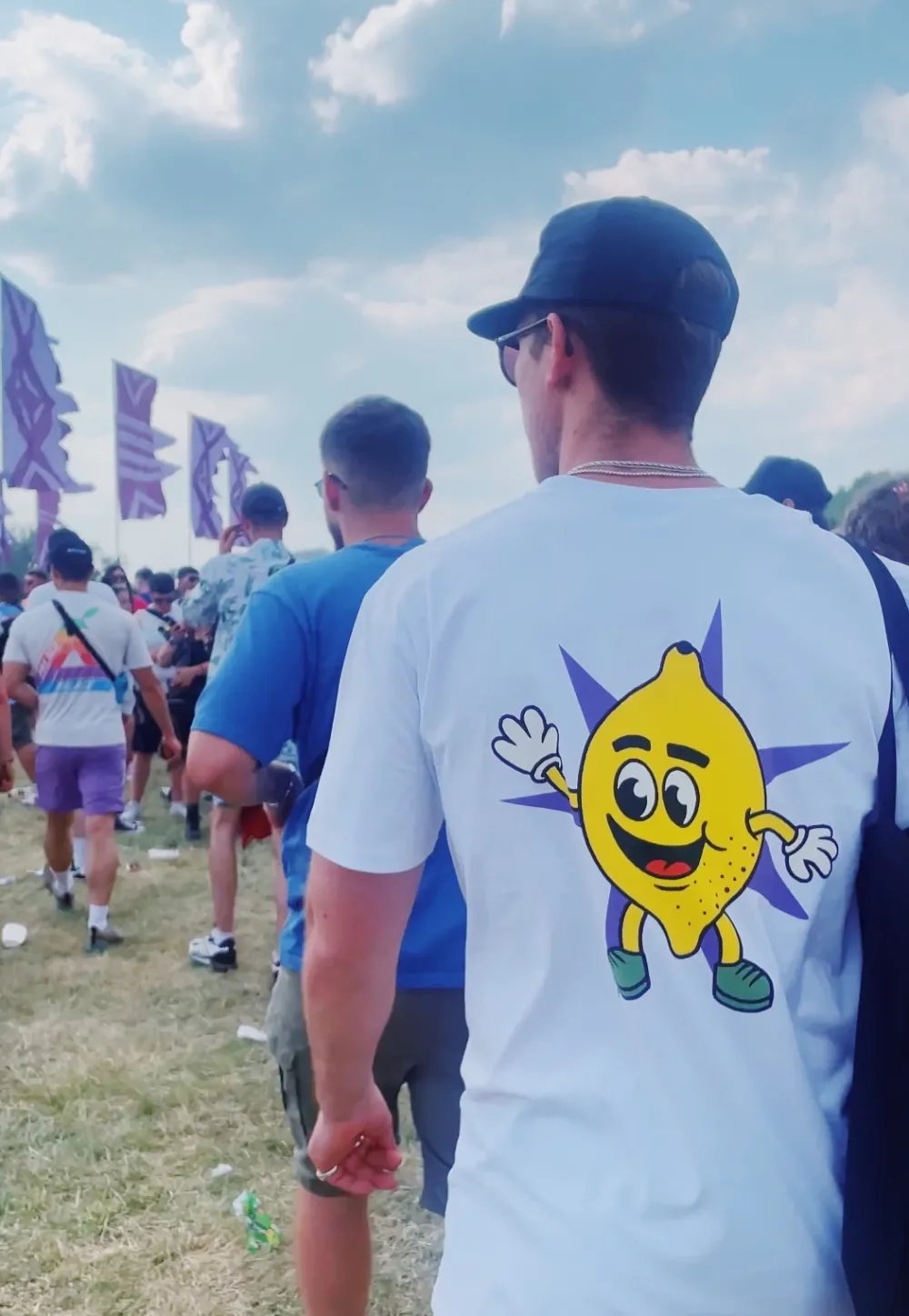 History Of Rave 'Lemon' Tee - White