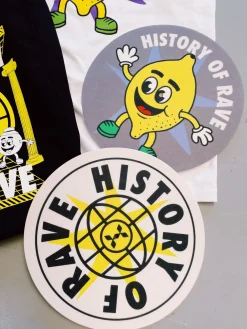History Of Rave 'Lemon' Vinyl Slipmat