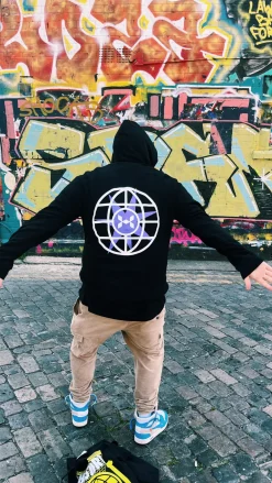 History Of Rave 'Logo' Hoodie - Black