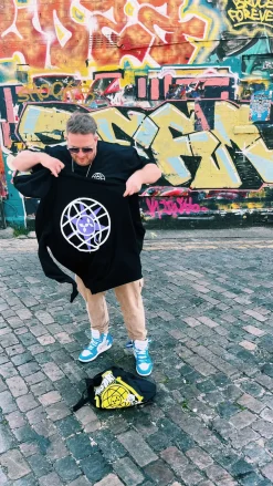 History Of Rave 'Logo' Hoodie - Black