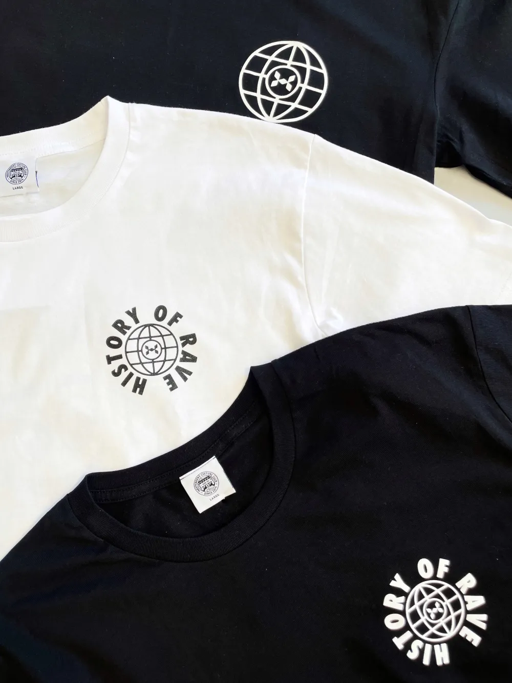 History Of Rave 'Logo' Tee - Black