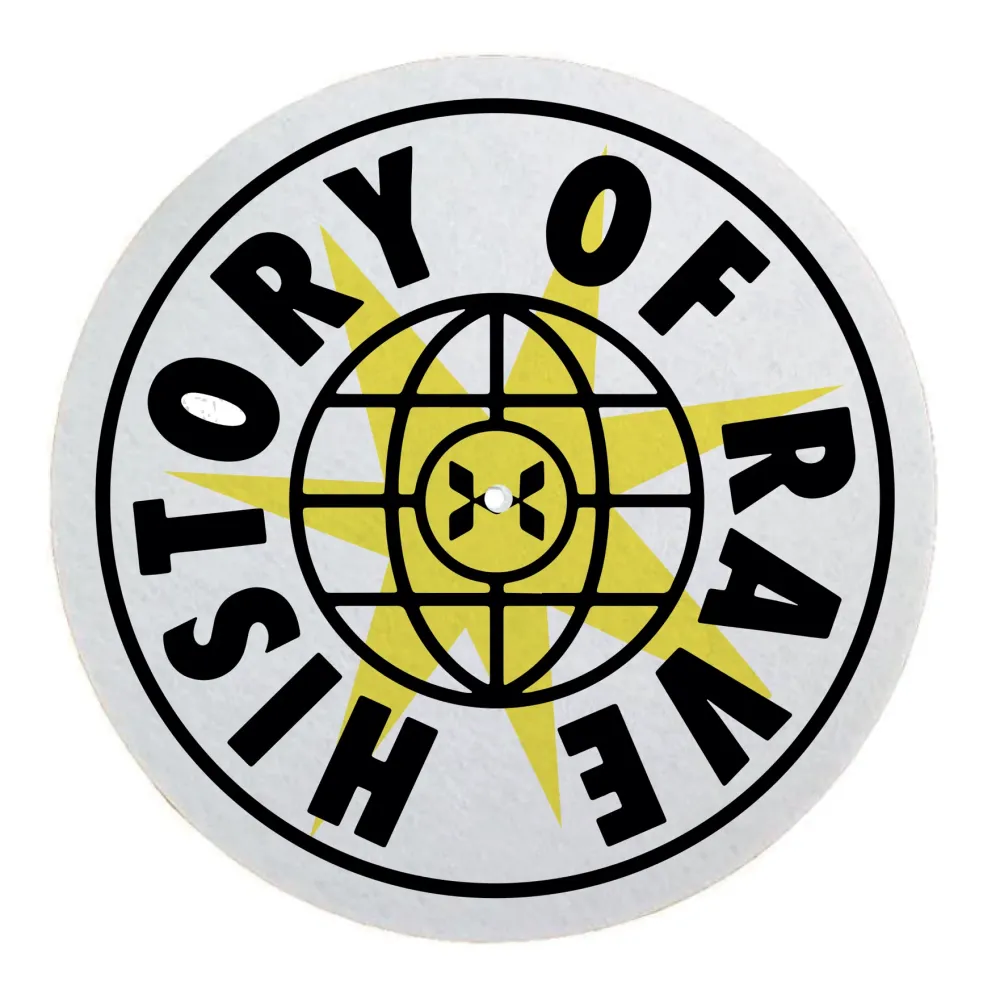 History Of Rave 'Logo' Vinyl Slipmat