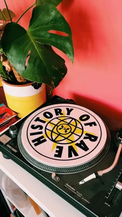 History Of Rave 'Logo' Vinyl Slipmat