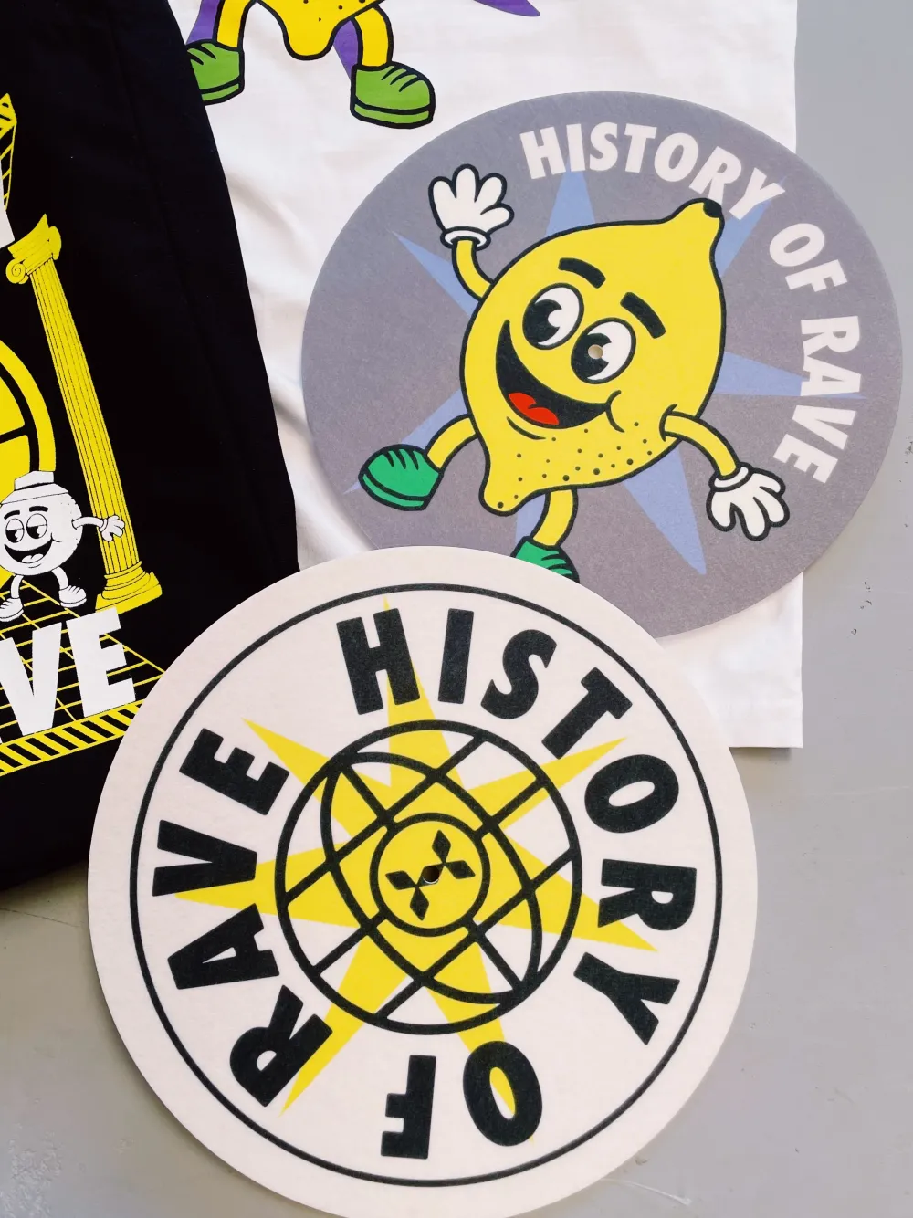 History Of Rave 'Logo' Vinyl Slipmat
