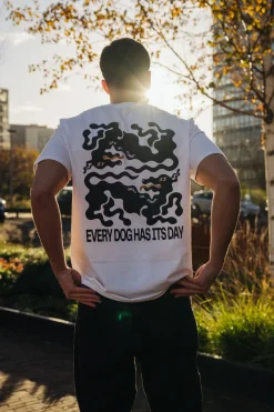 KBar Design KBAR X UN:IK 'Every Dog Has Its Day' Tee - White