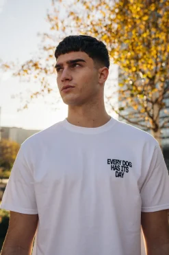 KBar Design KBAR X UN:IK 'Every Dog Has Its Day' Tee - White