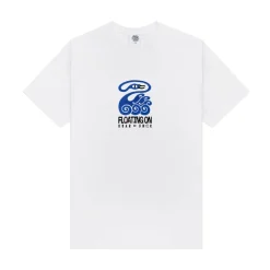 KBar Design KBAR X UN:IK 'Floating On' Embroidered Tee - White