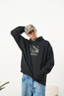 KBar Design KBAR X UN:IK 'Frog Pond' Hoodie - Black