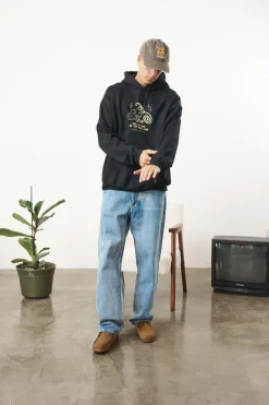 KBar Design KBAR X UN:IK 'Frog Pond' Hoodie - Black