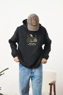 KBar Design KBAR X UN:IK 'Frog Pond' Hoodie - Black
