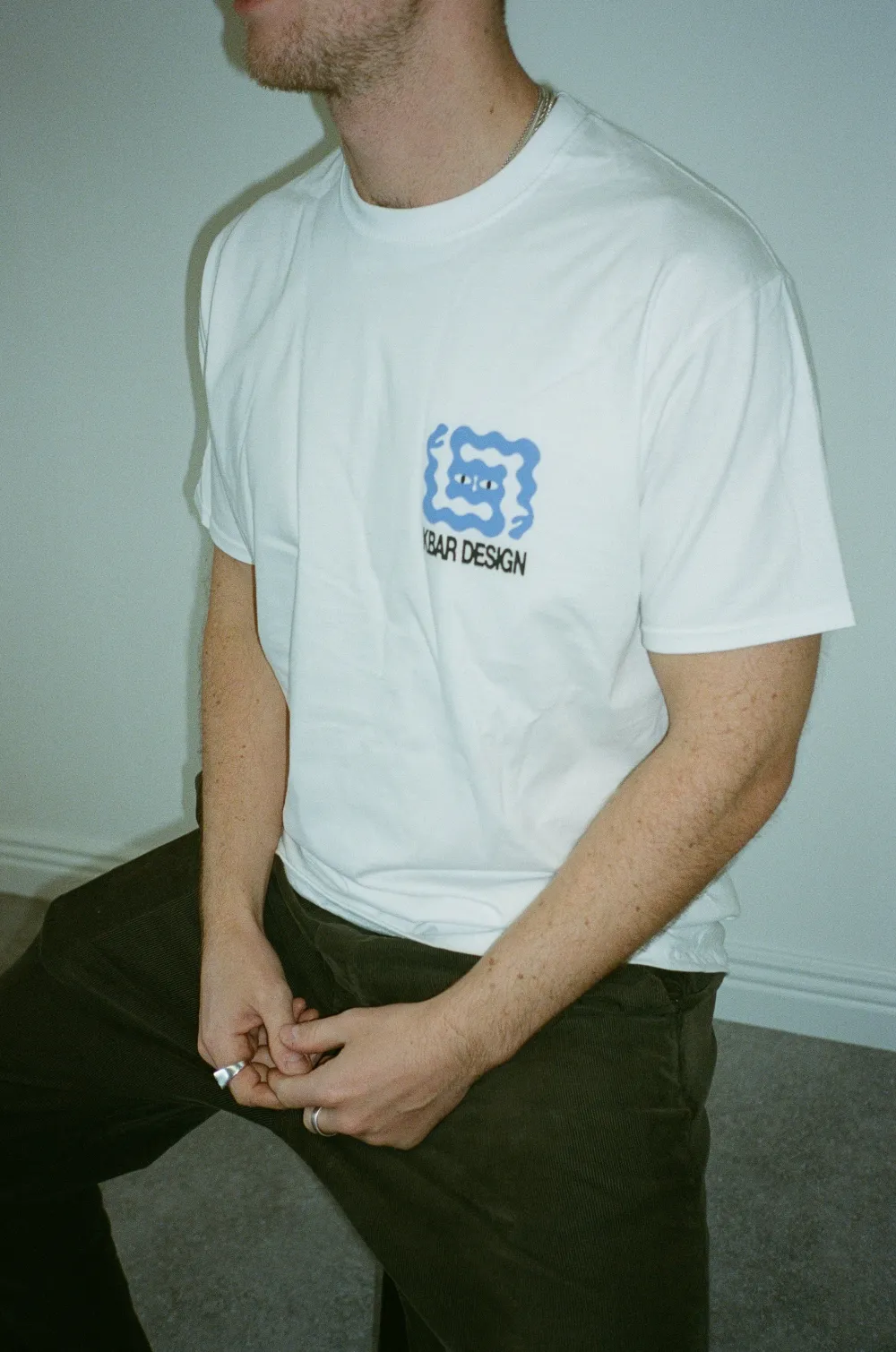 KBar Design KBAR X UN:IK 'Logo' Tee - White