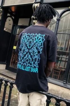 KBar Design KBAR X UN:IK 'Shapes' Tee - Black