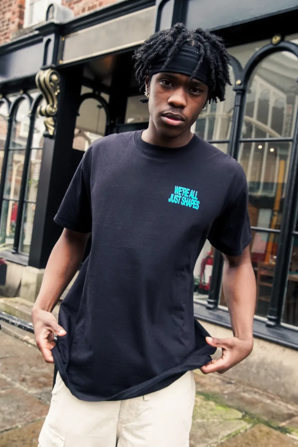 KBar Design KBAR X UN:IK 'Shapes' Tee - Black