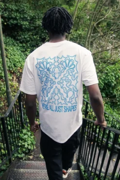 KBar Design KBAR X UN:IK 'Shapes' Tee - White