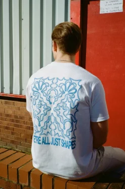 KBar Design KBAR X UN:IK 'Shapes' Tee - White