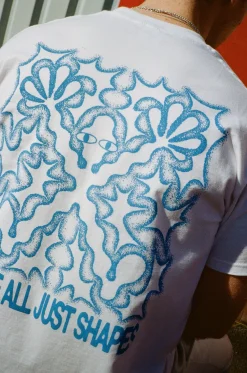 KBar Design KBAR X UN:IK 'Shapes' Tee - White